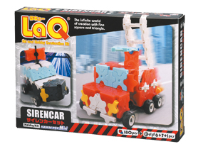 LaQ hamacron siren car red hayashiworld ลาคิว อายาชิเวิลด์ รถดับเพลิง สีแดง