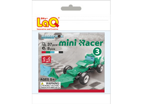 LaQ hamacron mini racer green 3 hayashiworld ลาคิว อายาชิเวิลด์ รถแข่ง เล็ก สีเขียว